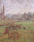 Camille Pissarro autumn morning oil on canvas